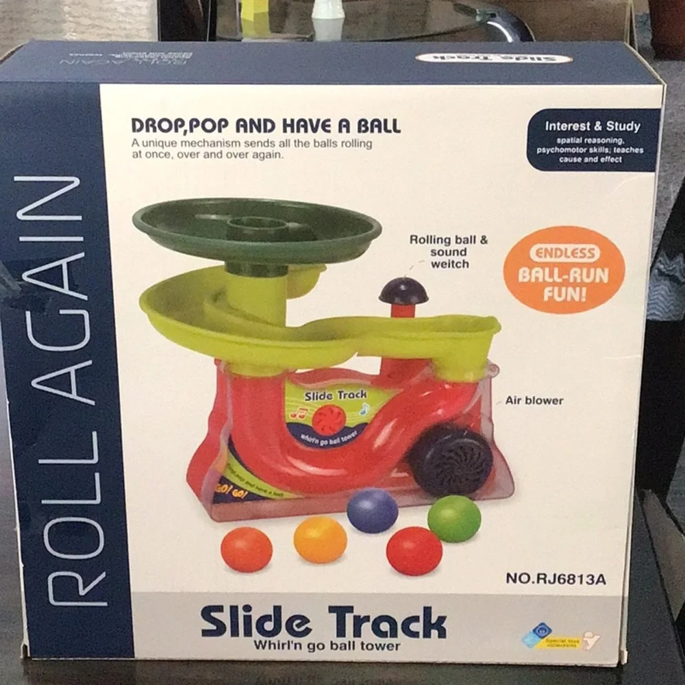 Slide Track Whirl’n Go Ball Tower